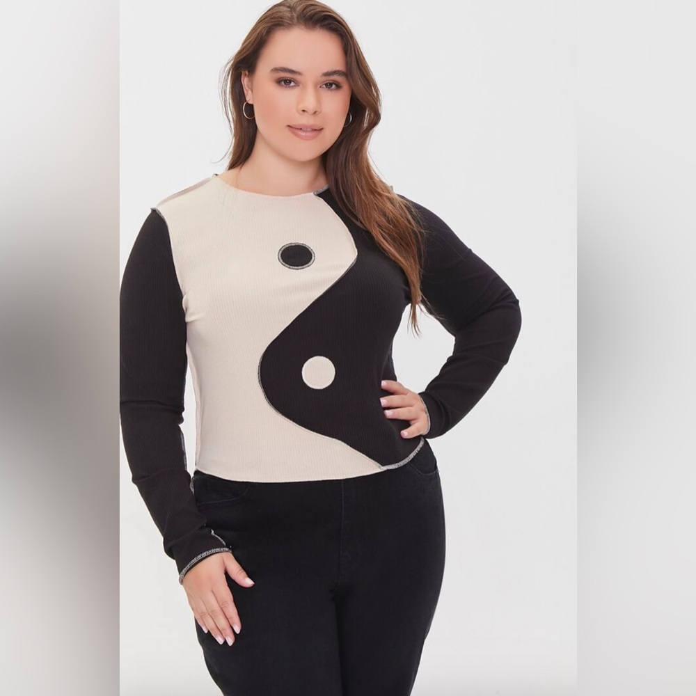 Forever 21 yin yang top
